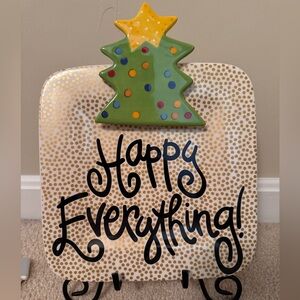 Happy Everything Plate with 10 mini attachments